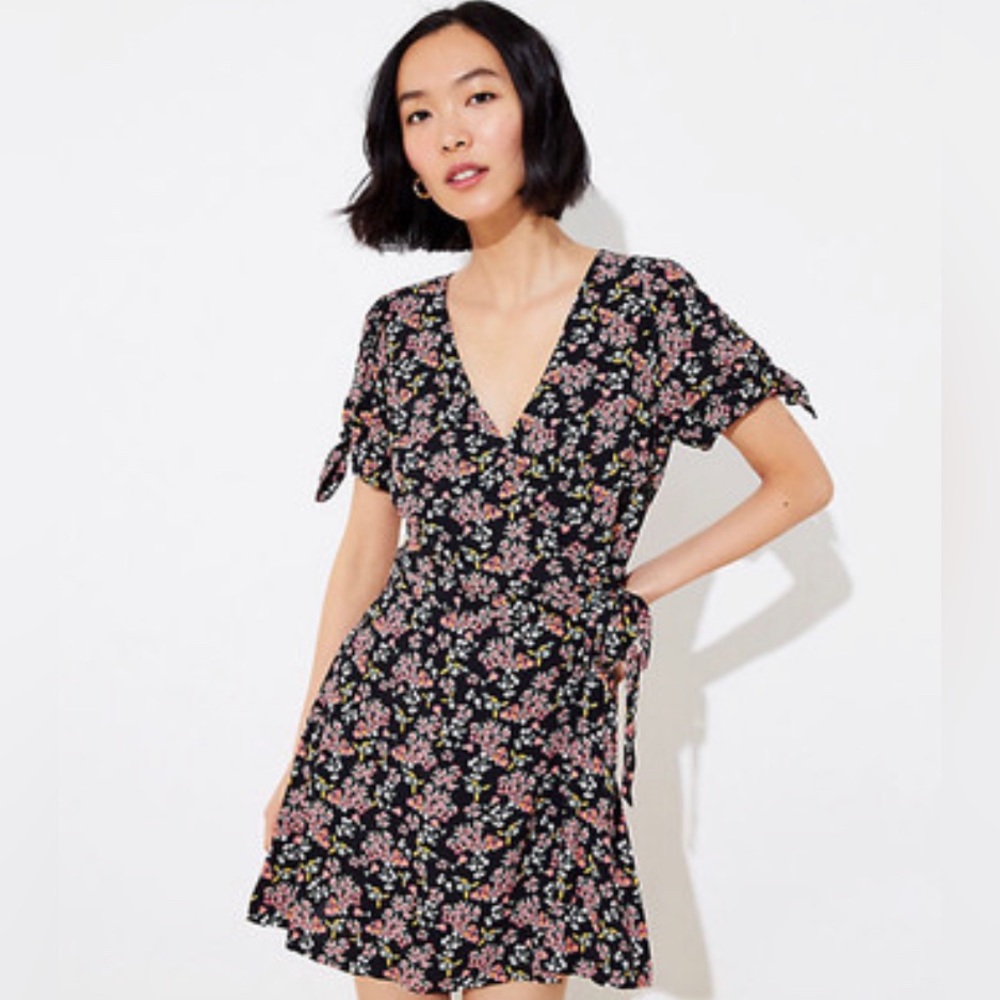 NWOT Loft Floral Romper size 6
